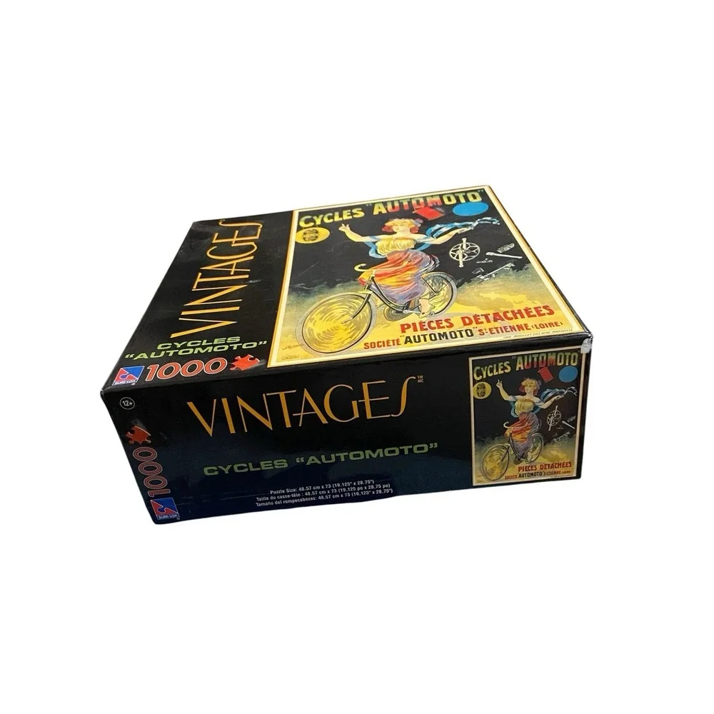 Jigsaw Puzzle. Sure-Lox Vintages Collection Cycles 